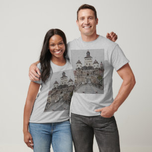 Weißenburg Historisches Stadttor Design T-Shirt