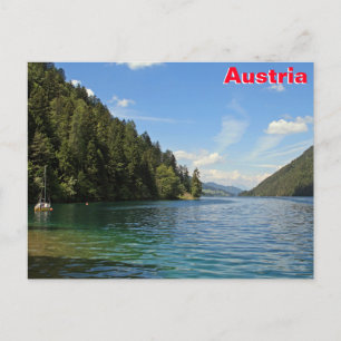 Weißensee, Österreich Postkarte