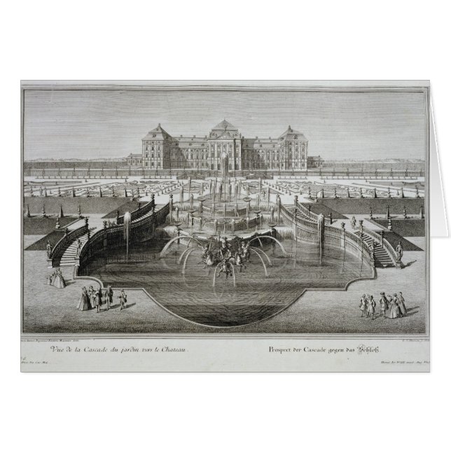 Weissenstein, Ansicht in Richtung zum Schloss vom (Vorderseite (Horizontal))