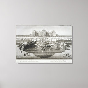 Weißenstein, Aussicht vom Bar aus auf die Burg Leinwanddruck