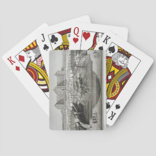 Weißenstein, Aussicht vom Bar aus auf die Burg Spielkarten