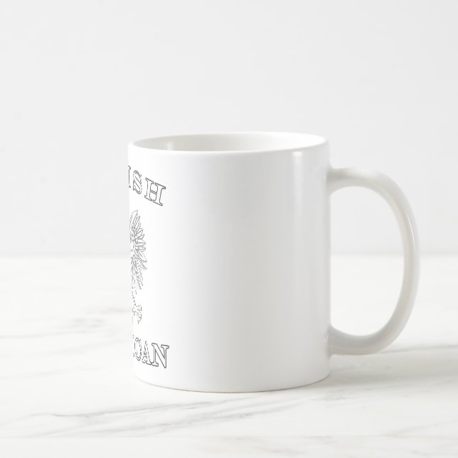 Weißer Adler Kaffeetasse (Rechts)