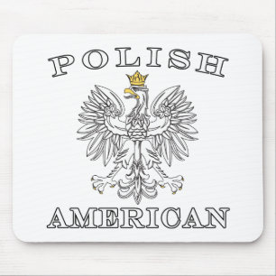 Weißer Adler Mousepad