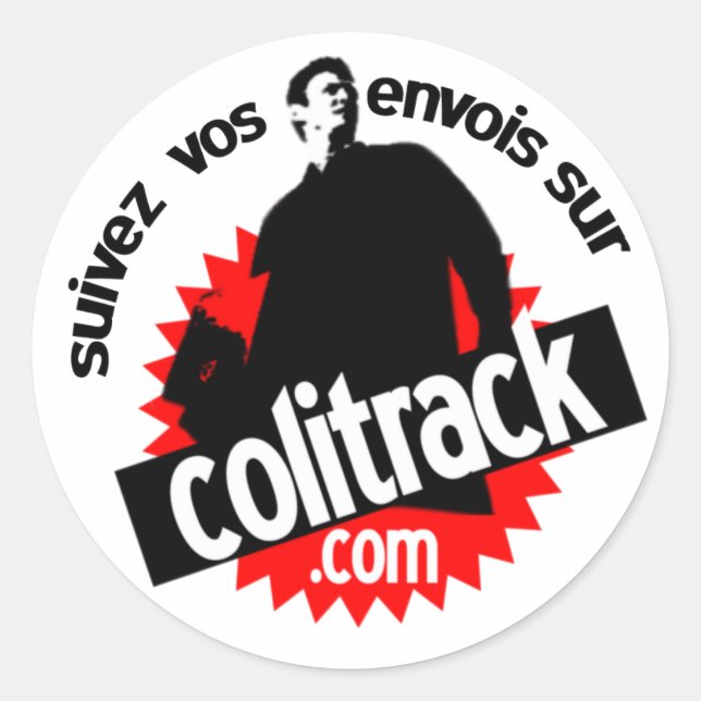 Weißer Aufkleber (Vorderseite)