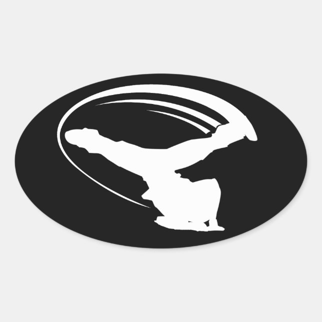 Weißer Aufkleber für Windmühle (Vorderseite)