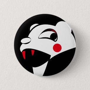 Weißer Bär Button