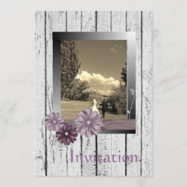 Weißer Barnholz Sommerfrische Land Einladung Hochz