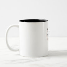 Weißer Becher