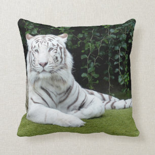 weißer bengalischer Tiger Kissen