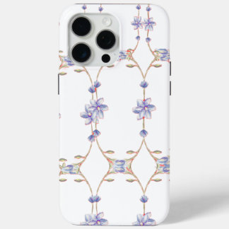 Weißer Blumenkoffer Case-Mate iPhone Hülle