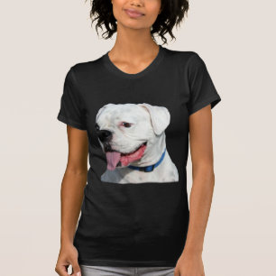 Weißer Boxer-T - Shirt