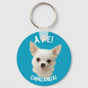 Weißer Chihuahua, Aye Chihuahua Schlüsselanhänger