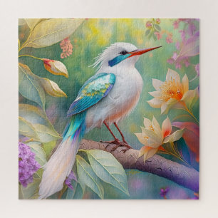 Weißer Crew Aquamariner Wing Fantasy Bird Puzzle