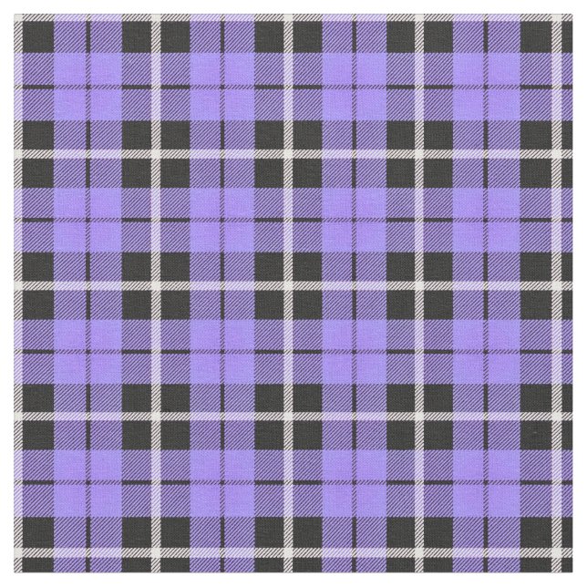 weißer des Lavendels hellblauer/schwarzer Streifen Stoff (Nahaufnahme)