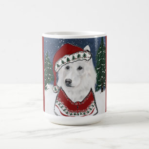 Weisser Deutscher Schäferhund Kaffeetasse