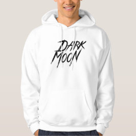 Weißer Distrikt Dark Moon Hoodie