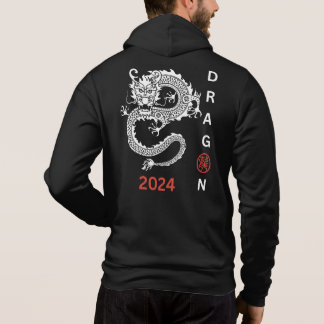 Weißer Drache 2024 Hoodie
