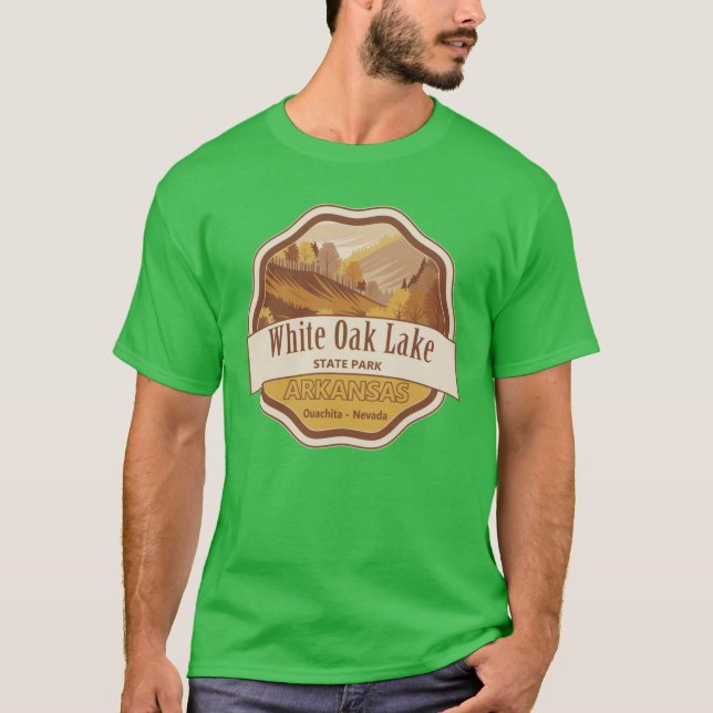 Weißer Eichensee T-Shirt (Vorderseite)