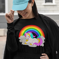 Weißer Einhorn-Regenbogen-Frauenschuh