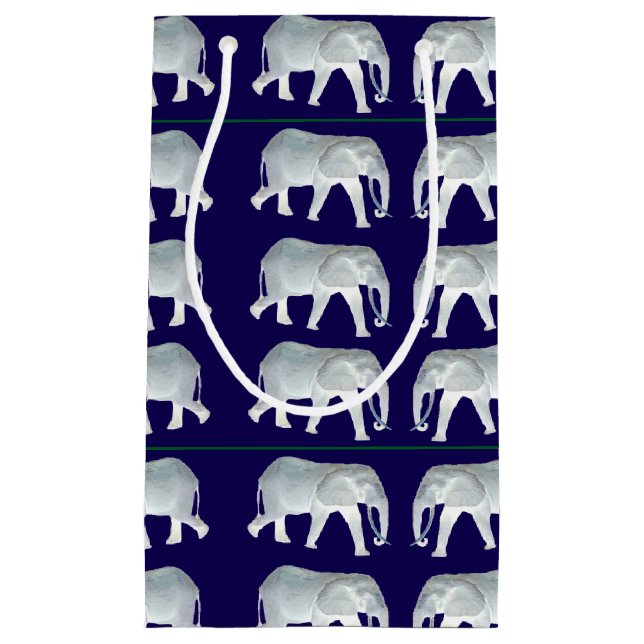 Weißer Elefant-Geschenk-Austausch Kleine Geschenktüte (Vorderseite)