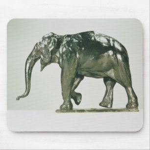 Weißer Elefant Mousepad