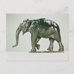 Weißer Elefant Postkarte