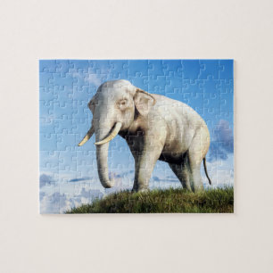 Weißer Elefant Puzzle