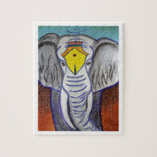 Weißer Elefant Puzzle
