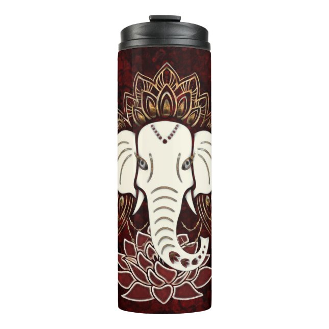 Weißer Elefant Thermal Tumbler Thermosbecher (Vorderseite)