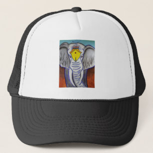 Weißer Elefant Truckerkappe