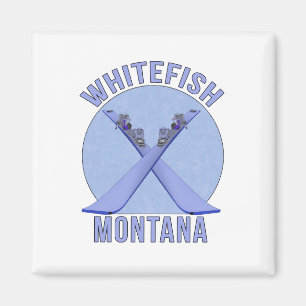 Weißer Fisch, Montana Magnet