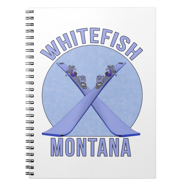 Weißer Fisch, Montana Notizblock (Vorderseite)