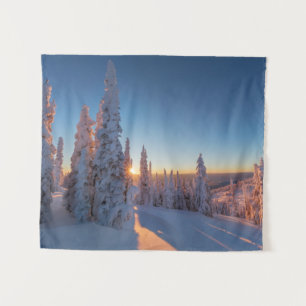 Weißer Fisch, Montana Wandteppich