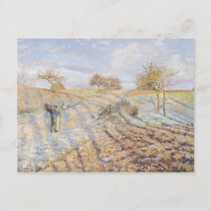 Weißer Frost, 1873 Postkarte