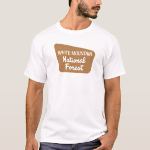 Weißer Gebirgsstaatlicher Wald (Zeichen) T-Shirt