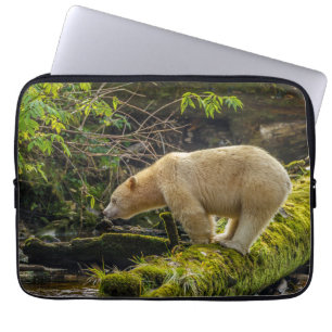 Weißer Geistbär Laptopschutzhülle