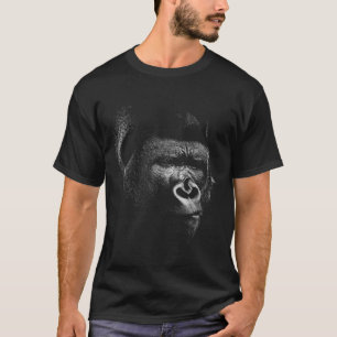 Weißer Gorilla T-Shirt