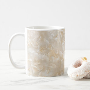 Weißer Granit Kaffeetasse