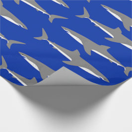 Weißer Hai Geschenkpapier