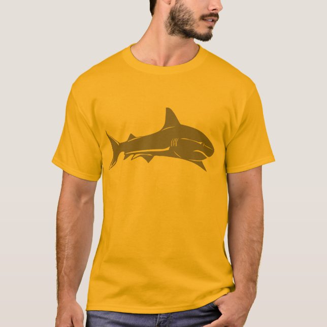 Weißer Hai T-Shirt (Vorderseite)