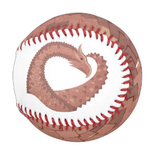 Weißer Herzdrache Baseball