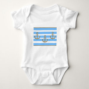 weißer Hintergrund Baby Strampler