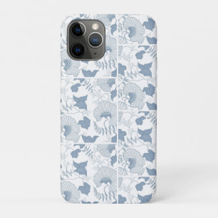 Weißer Hintergrund Delikatesse Blau Japanische Blu Case-Mate iPhone Hülle