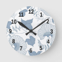 Weißer Hintergrund Delikatesse Blau Japanische Blu