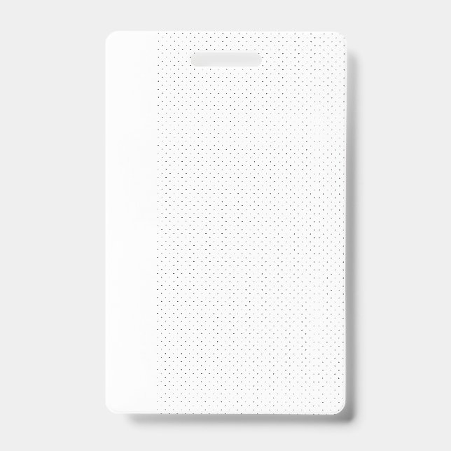 Weißer Hintergrund mit einem sich wiederholenden M Ausweis (Front)