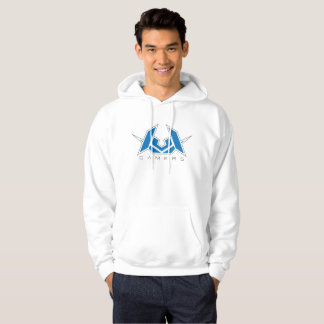 Weißer Hoodie