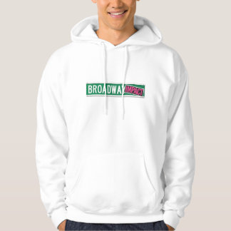 Weißer Hoodie