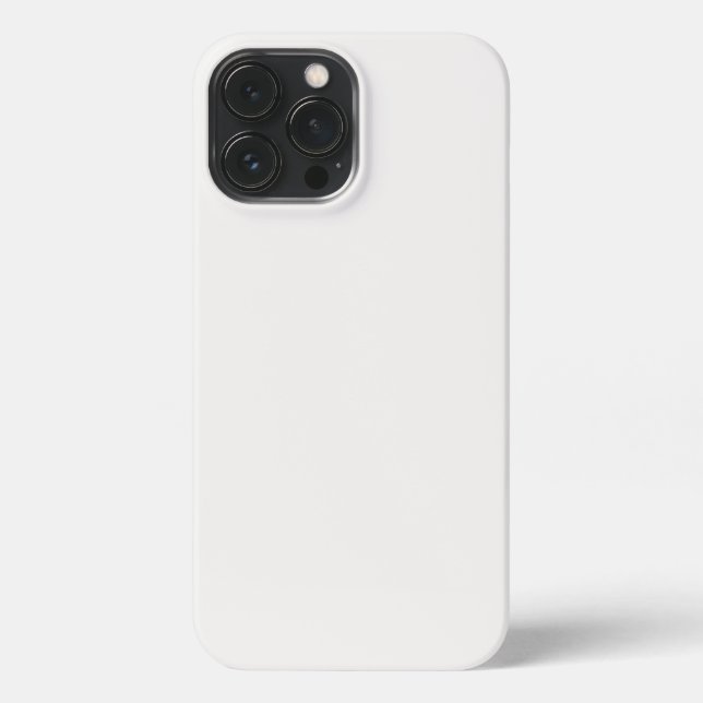 Weißer iPhone-Fall iPhone Hülle (Rückseite)