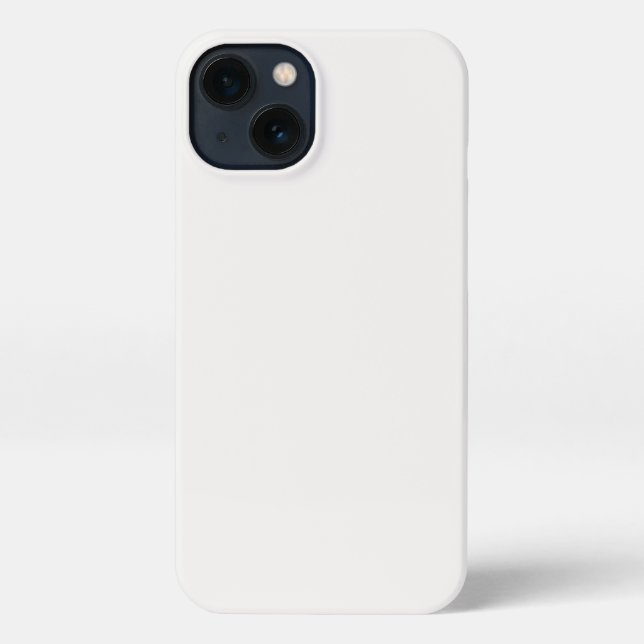Weißer iPhone-Fall  iPhone Hülle (Rückseite)