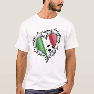 Weißer Italienischer T - Shirt. 01 T-Shirt